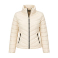 Damen Steppjacke mit Stehkragen und seitlichen Reißverschlusstaschen